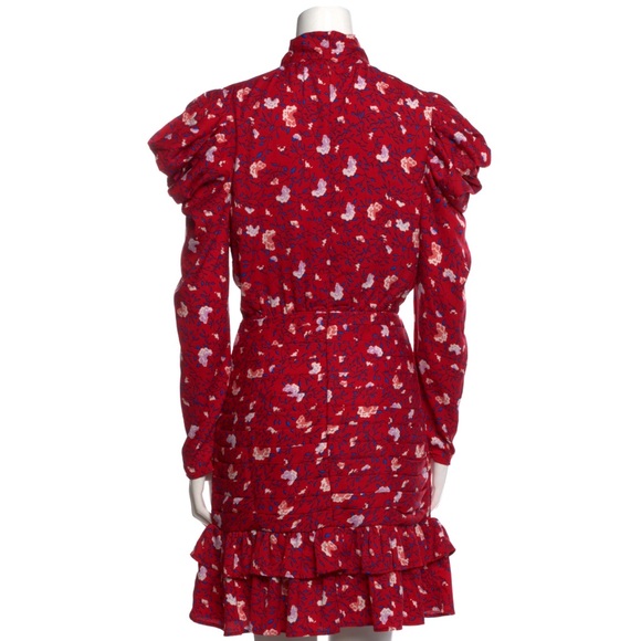 Walter Barker Red Dress size S - Picture 3 of 4